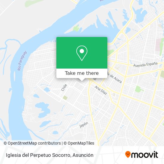 Mapa de Iglesia del Perpetuo Socorro