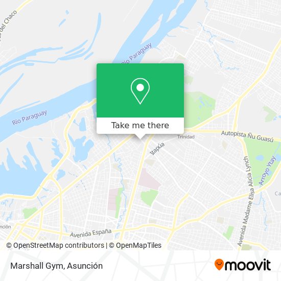 Mapa de Marshall Gym