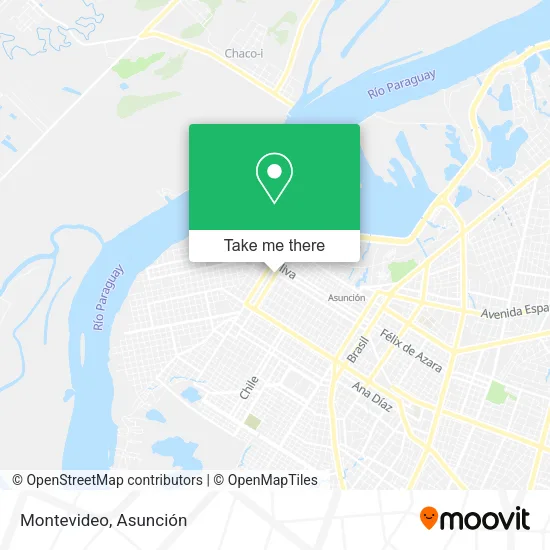 Montevideo map