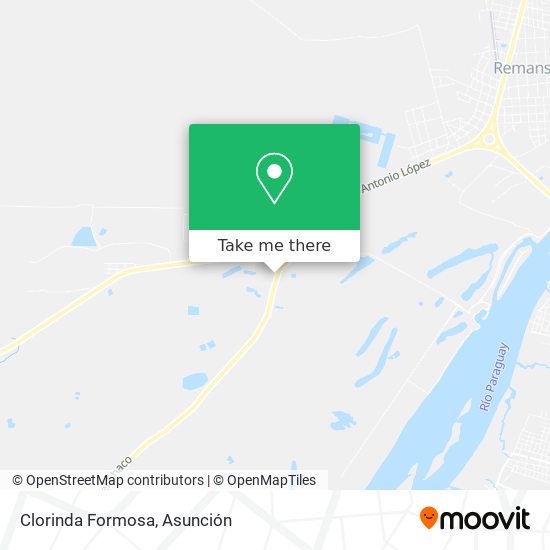 Mapa de Clorinda Formosa