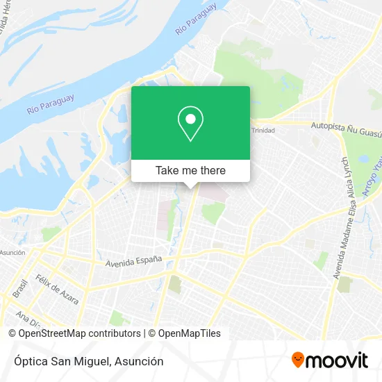 Óptica San Miguel map