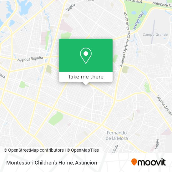 Montessori Children's Home map