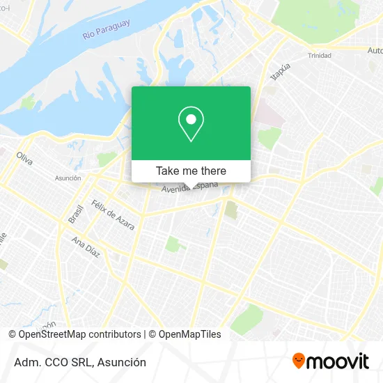 Mapa de Adm. CCO SRL