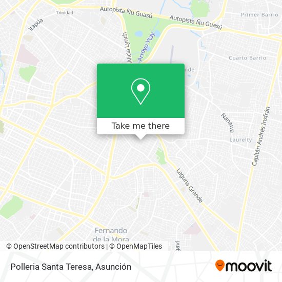 Mapa de Polleria Santa Teresa