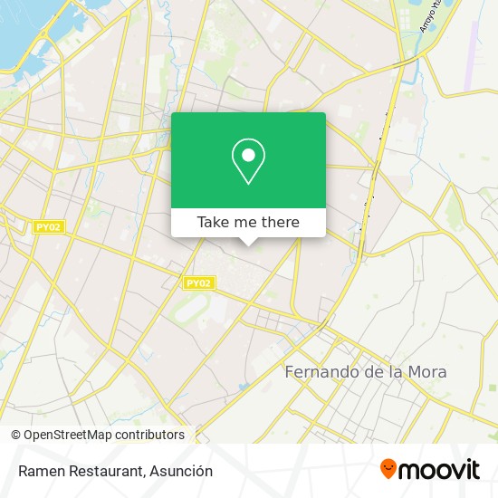 Ramen Restaurant map