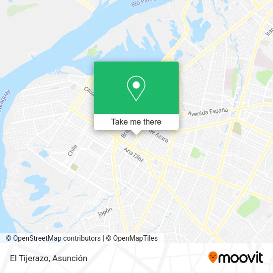 El Tijerazo map