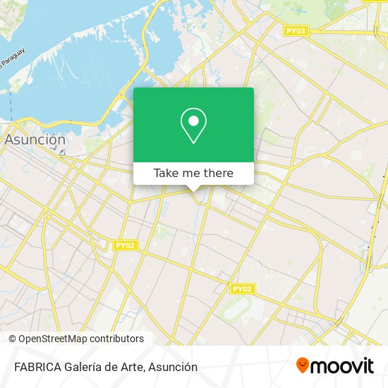 FABRICA Galería de Arte map