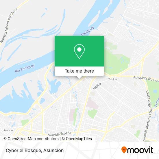 Cyber el Bosque map
