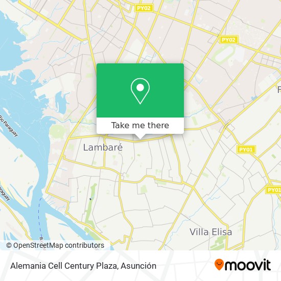 Alemania Cell Century Plaza map