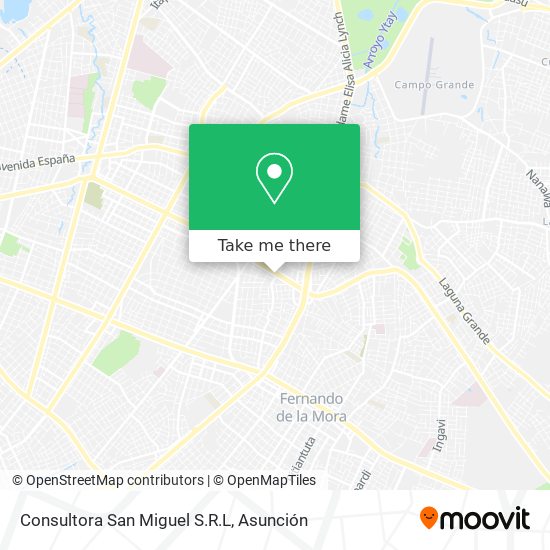 Consultora San Miguel S.R.L map