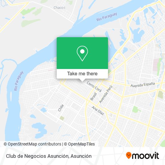 Club de Negocios Asunción map