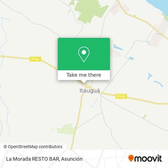 La Morada RESTO BAR map