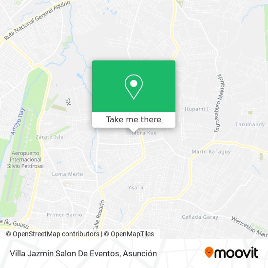 Mapa de Villa Jazmin Salon De Eventos