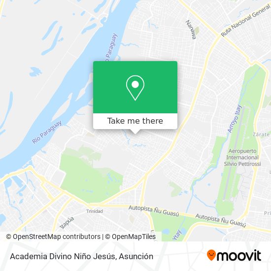 Academia Divino Niño Jesús map