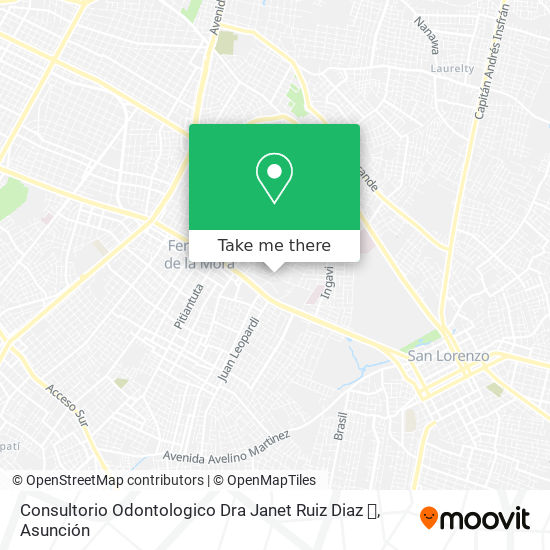 Consultorio Odontologico Dra Janet Ruiz Diaz 💝 map