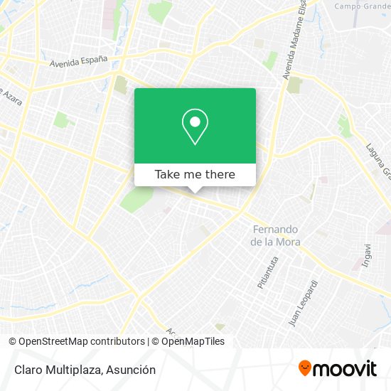 Mapa de Claro Multiplaza