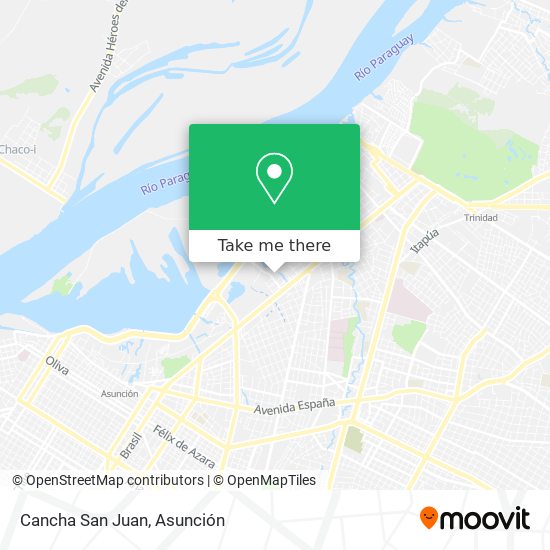 Mapa de Cancha San Juan