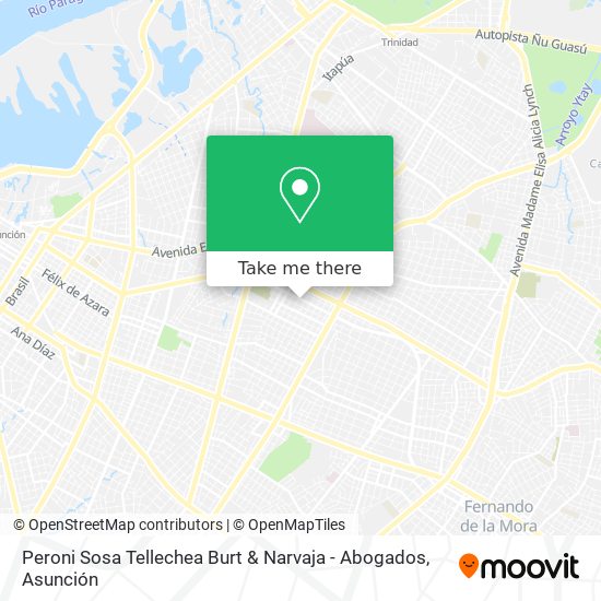 Peroni Sosa Tellechea Burt & Narvaja - Abogados map