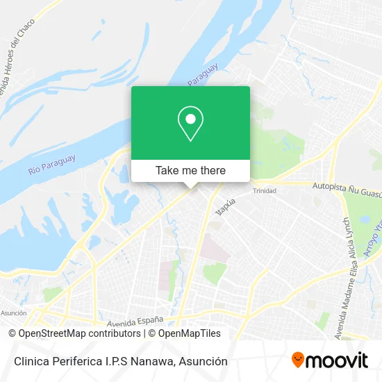 Clinica Periferica I.P.S Nanawa map