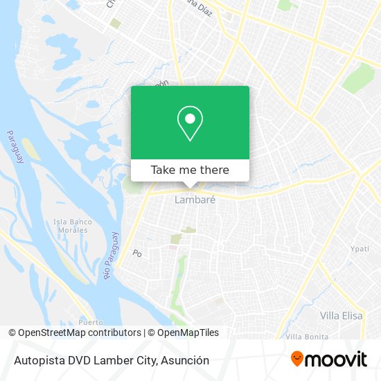 Autopista DVD Lamber City map