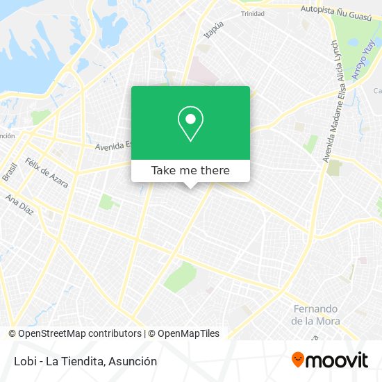 Lobi - La Tiendita map