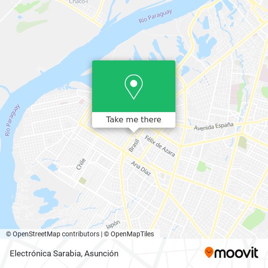 Mapa de Electrónica Sarabia