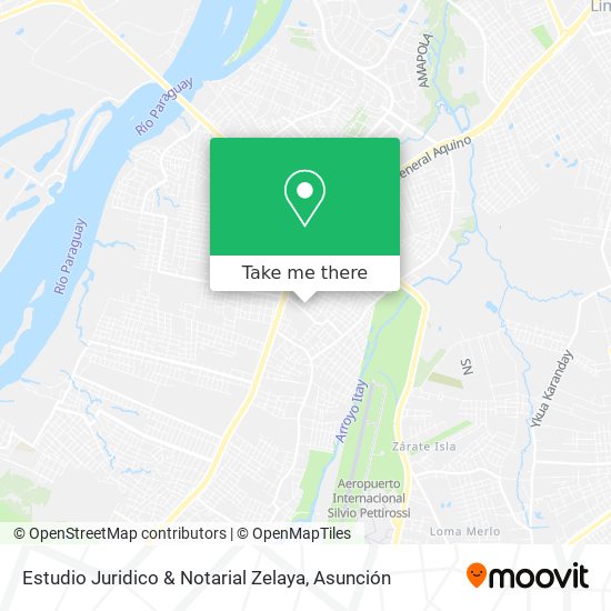 Mapa de Estudio Juridico & Notarial Zelaya
