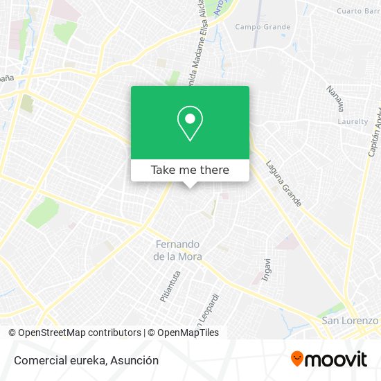 Mapa de Comercial eureka