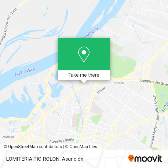 LOMITERIA TIO ROLON map