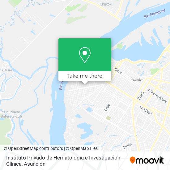 Instituto Privado de Hematología e Investigación Clínica map