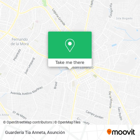 Mapa de Guardería Tia Anneta