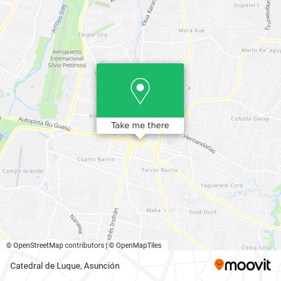Mapa de Catedral de Luque