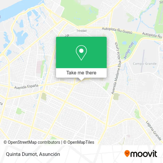 Quinta Dumot map