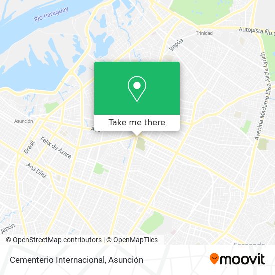 Cementerio Internacional map