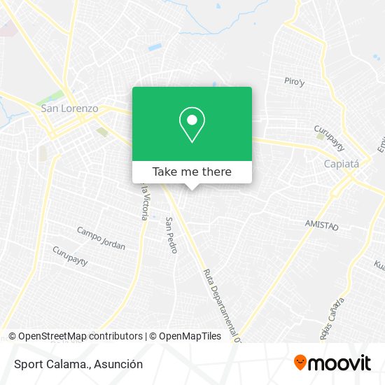 Sport Calama. map