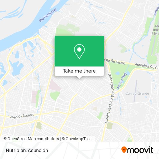 Mapa de Nutriplan