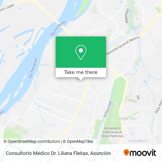 Consultorio Médico Dr. Liliana Fleitas map