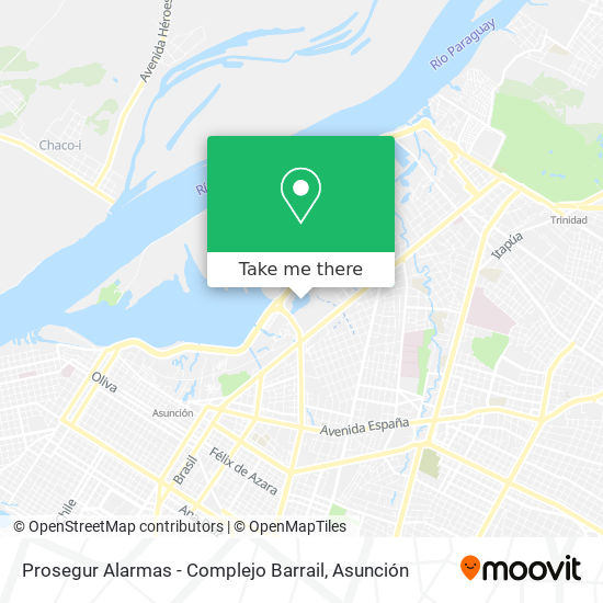 Prosegur Alarmas - Complejo Barrail map
