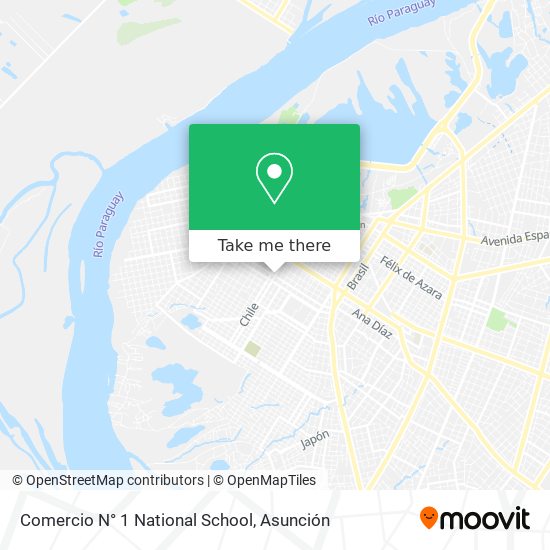 Comercio N° 1 National School map