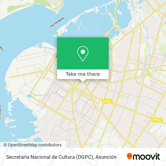 Secretaria Nacional de Cultura (DGPC) map