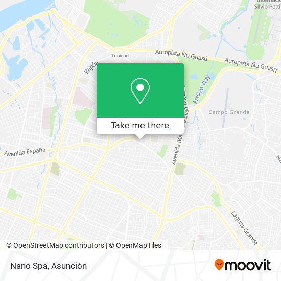 Mapa de Nano Spa