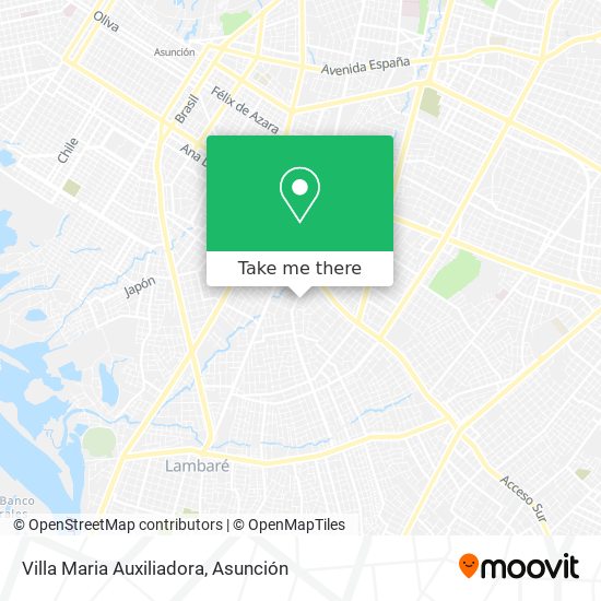 Mapa de Villa Maria Auxiliadora