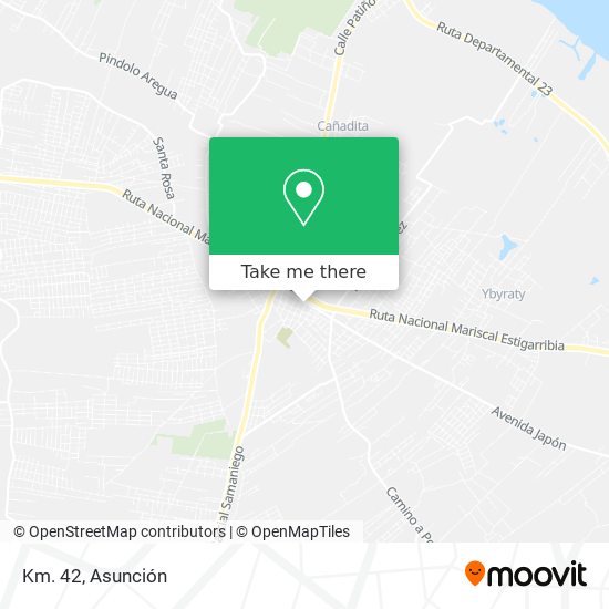 Mapa de Km. 42
