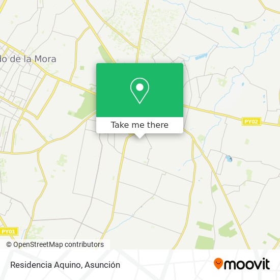 Residencia Aquino map