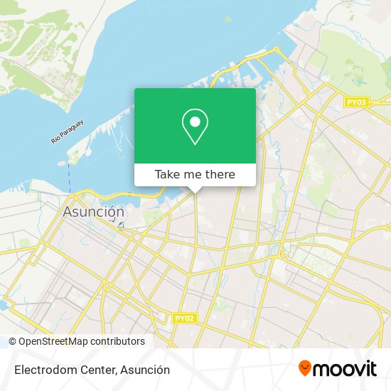 Electrodom Center map