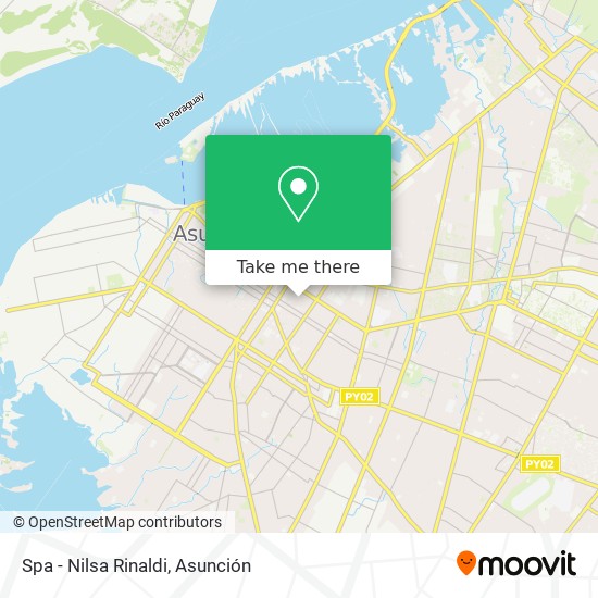 Spa - Nilsa Rinaldi map