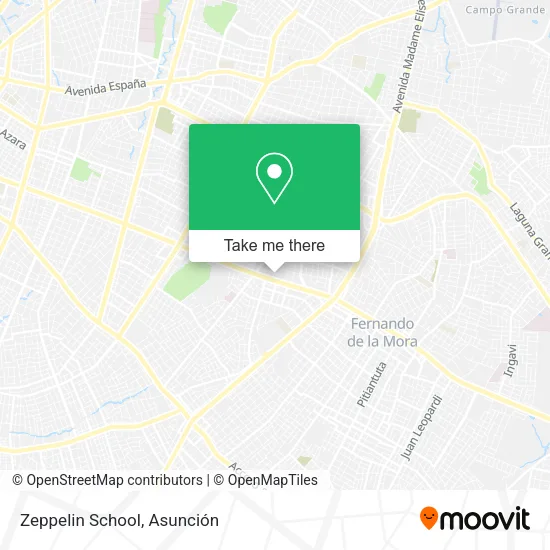 Zeppelin School map