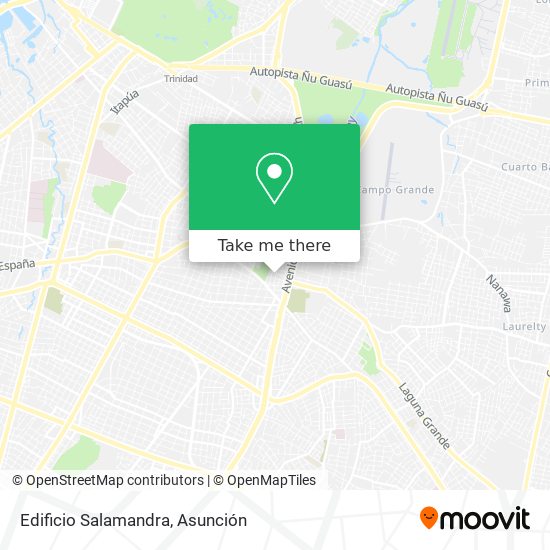 Mapa de Edificio Salamandra