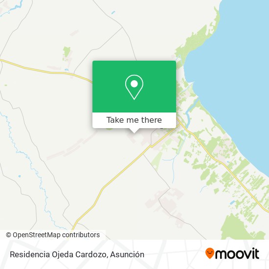 Residencia Ojeda Cardozo map