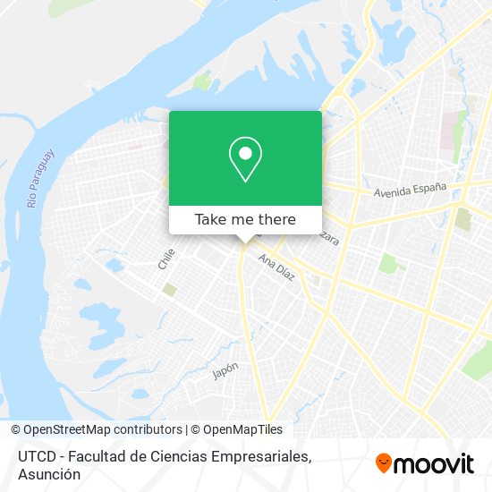 UTCD - Facultad de Ciencias Empresariales map